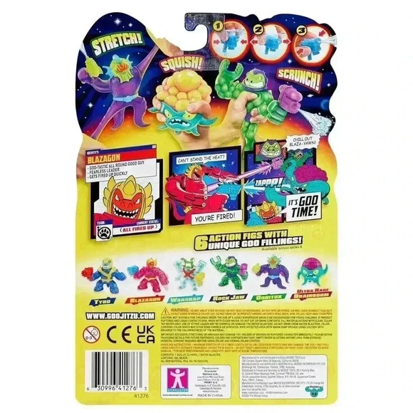 Hero’s Of Goo Jit Zu Blazagon Hero Pack - Picture 4 of 10